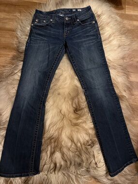 Miss Me Dark Blue Bootcut Jeans